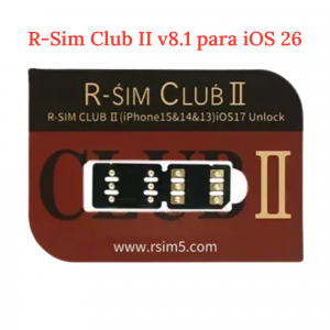 R-sim Club ll v8.1 para ios 26.x.x (tipo folder)