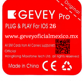 GEVEY PRO V25 PARA IOS 26 (TIPO FOLDER)
